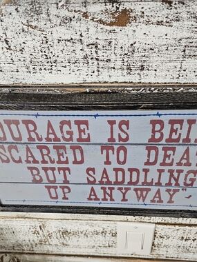 Rustic Western Decorative Sign
